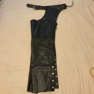 Leather Riding Chaps